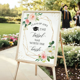 Póster El Tassel Valía La Pena El Rótulo De Graduación De