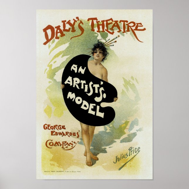 Póster El teatro de Daly (Frente)