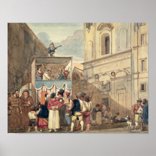 Póster El teatro de la marioneta