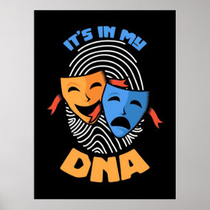 Póster El Teatro Está En Mi Adn