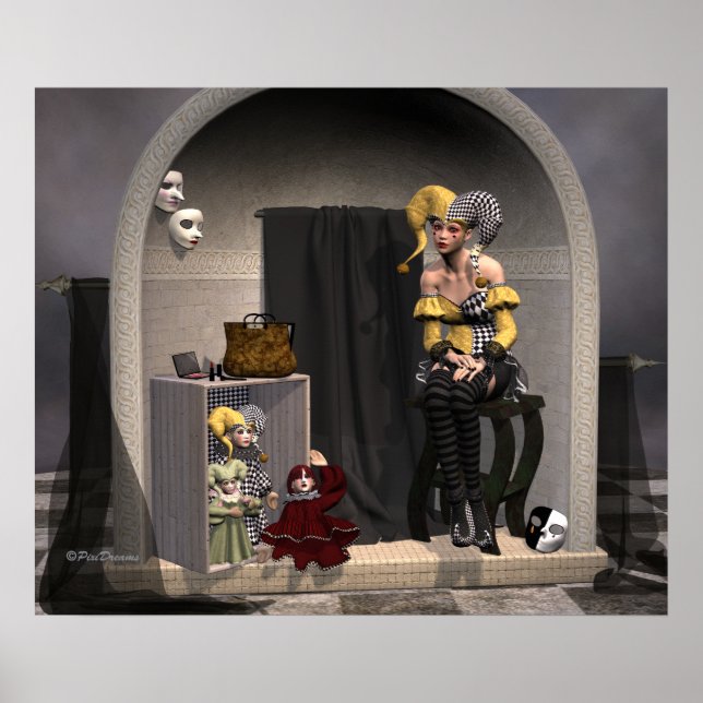 Póster "El teatro títere de Julia" - Poster (Frente)