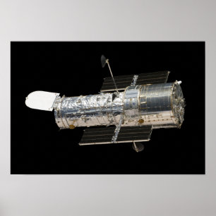 Póster El telescopio espacial de Hubble