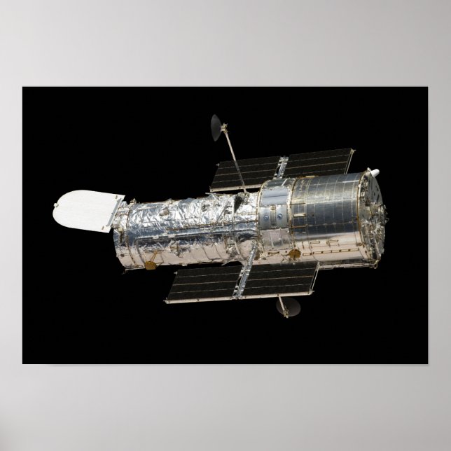 Póster El telescopio espacial Hubble (Frente)