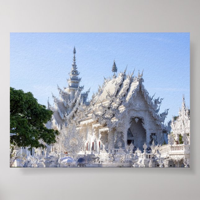 Póster El templo blanco (Frente)