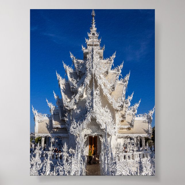 Póster El templo blanco (Frente)