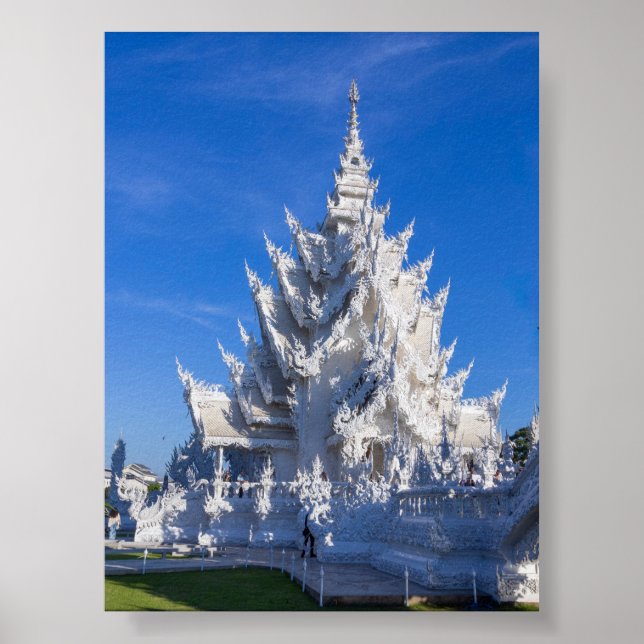 Póster El templo blanco (Frente)