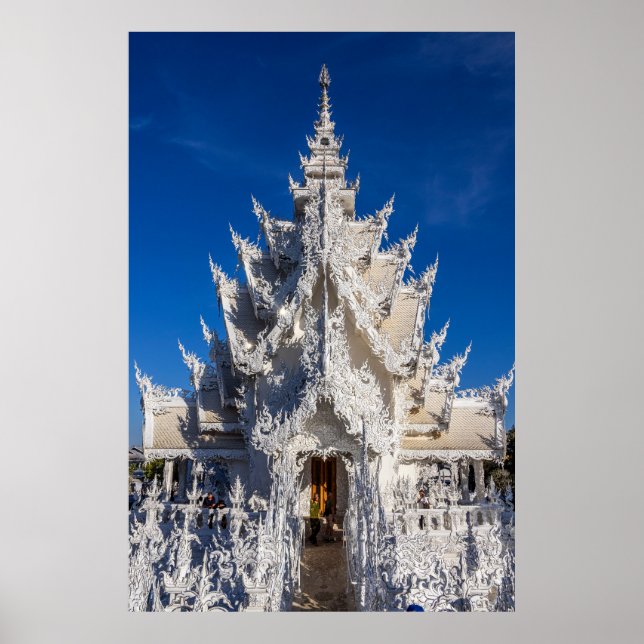 Póster El templo blanco (Frente)