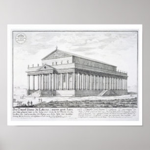 Póster El templo de Diana en Ephesus, Turquía, de 'Entw