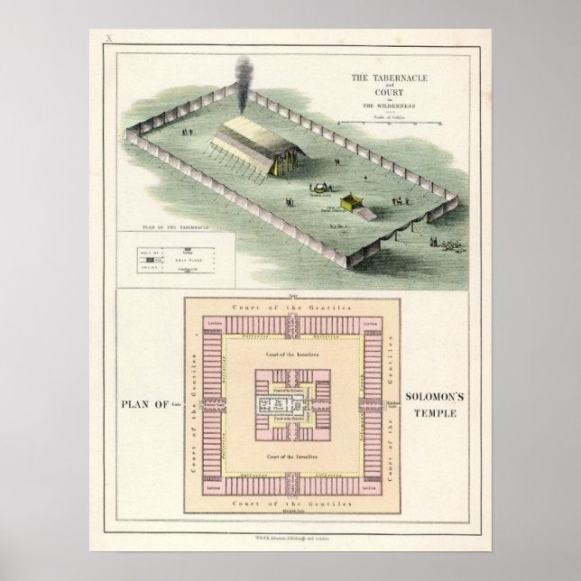 Póster El templo de Salomón (Frente)