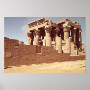 Póster El templo de Sobek y de Haroeris