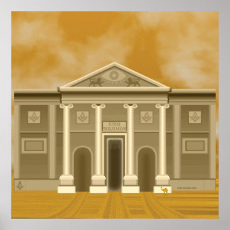 Póster El templo del Rey Salomón