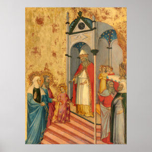 Póster El templo - Poster Bella Artes Andrea di Bartolo