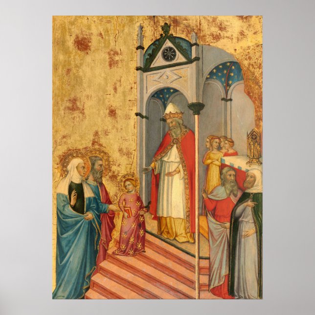 Póster El templo - Poster Bella Artes Andrea di Bartolo (Frente)