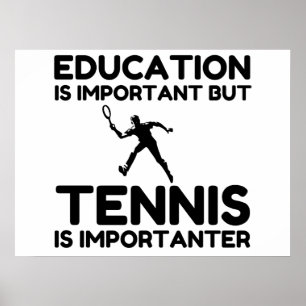 PÓSTER EL TENIS ES IMPORTANTE