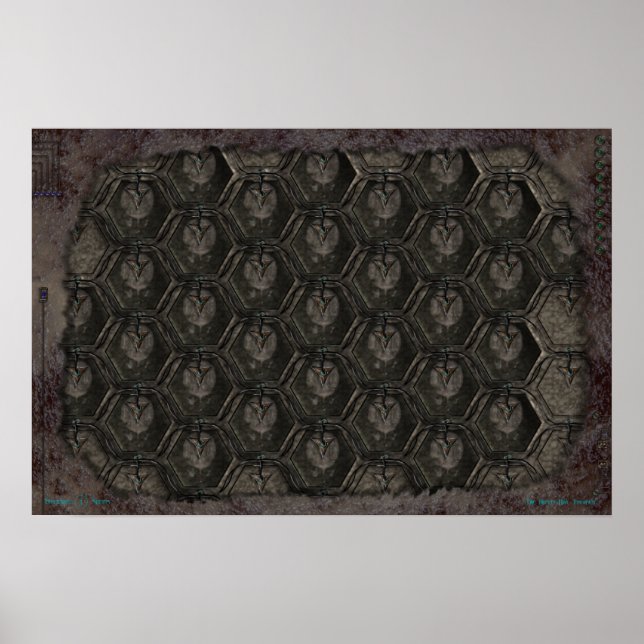 Póster El Teorema de la Hive Humana (Frente)