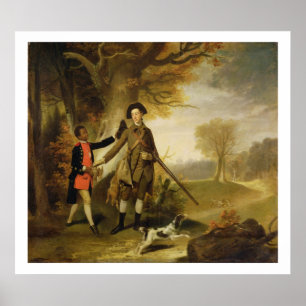 Póster El tercer duque de Richmond (1735-1806) en Shootin