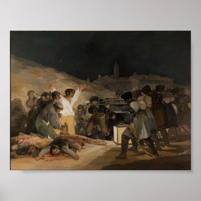 Póster El tercero de mayo de 1808 (Frente)