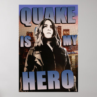 Póster El terremoto es mi héroe