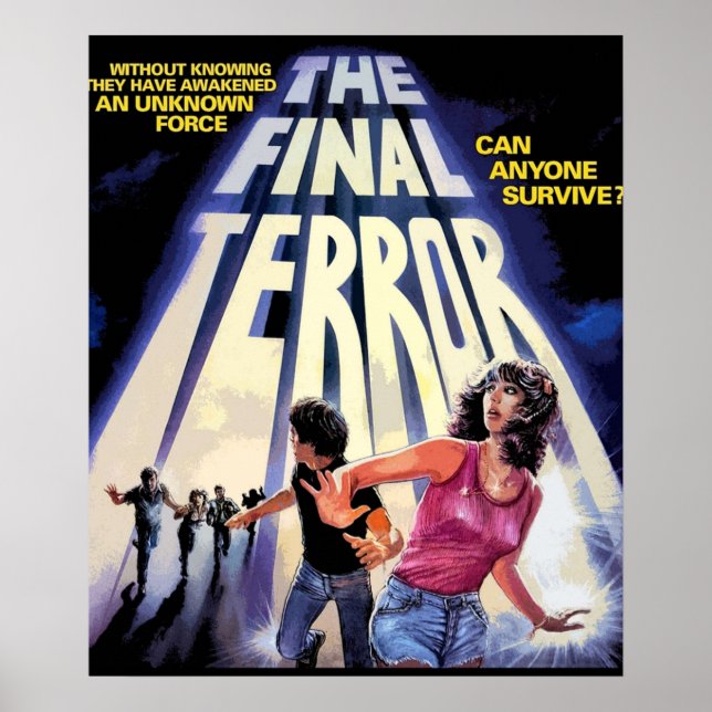 Póster El terror final (Frente)