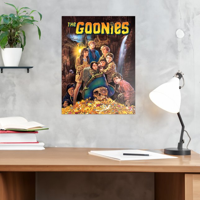 Póster El tesoro de un ojo de los Goonies Willy (Poster on wall)