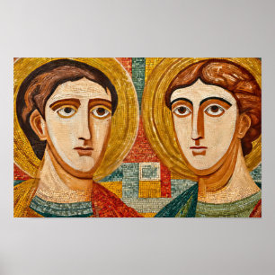Póster El testigo curador de Cosmas y Damián