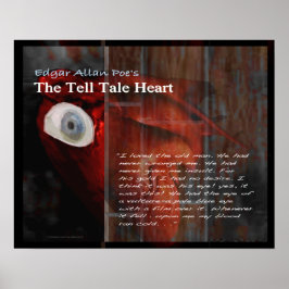 Póster El texto de Tell Tale Heart