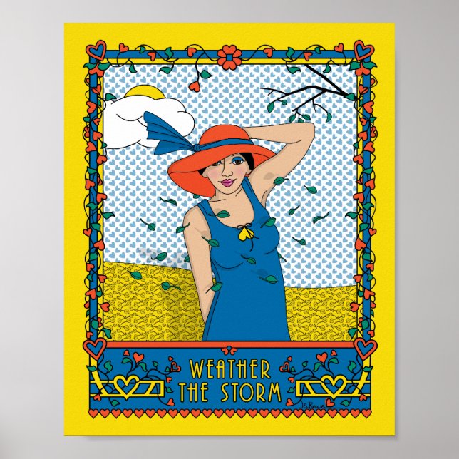 Póster El tiempo El Poster Storm_B_8x10 (Frente)