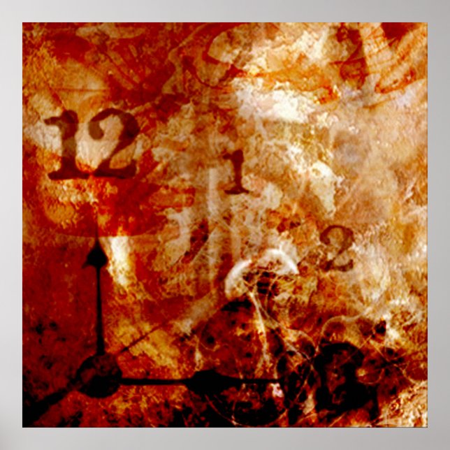 Póster El tiempo es de la esencia (Frente)