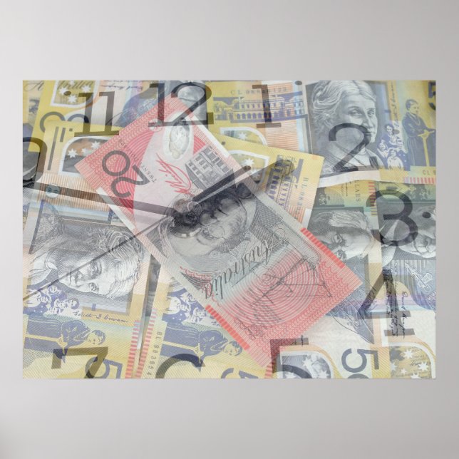 Póster El tiempo es dinero (Frente)