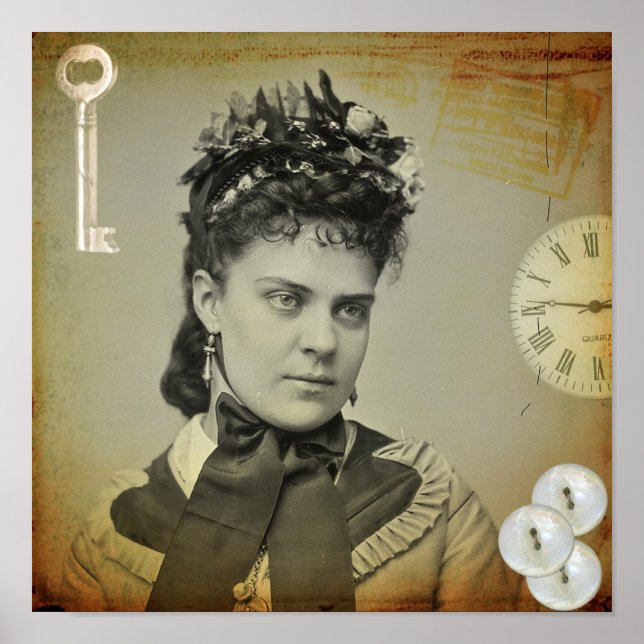 Póster El tiempo pasa (Frente)