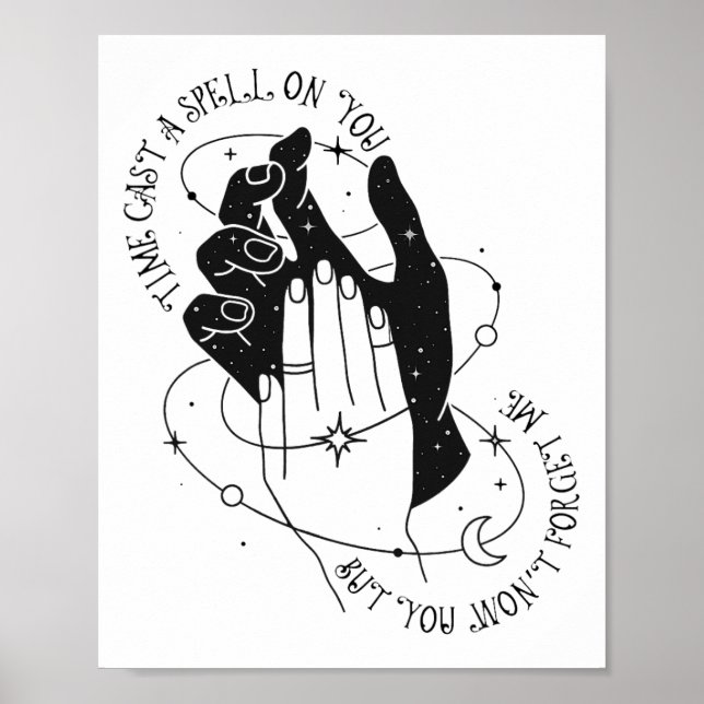 Póster El tiempo te dio una vuelta pero no me olvidarás (Frente)