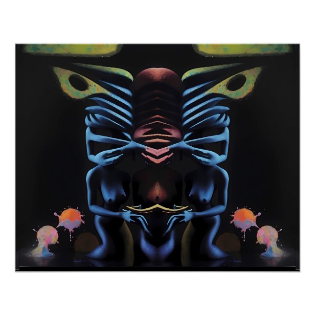 Póster El Tiki Mágico (Anverso)