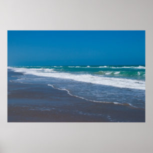 Póster El tiro ancho agita el poster medio de la ensenada