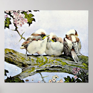 Póster El Tit De Larga Cola, Edward Julius Detmold