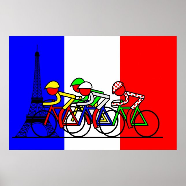 Póster El tour llega a París (Frente)