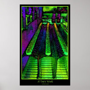 Póster El trabajo de un día