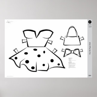 Póster El traje de muñeca de papel OG: PEQUEÑO
