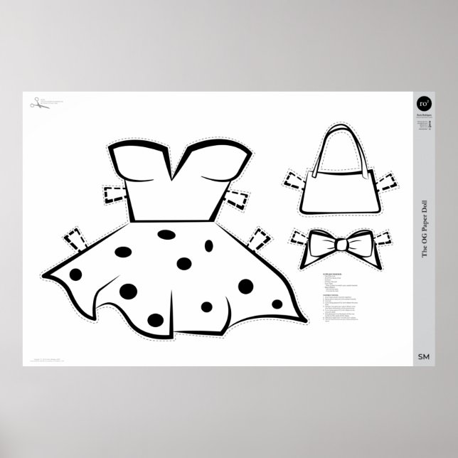 Póster El traje de muñeca de papel OG: PEQUEÑO (Frente)