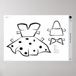 Póster El traje de muñeca de papel OG: X-SMALL