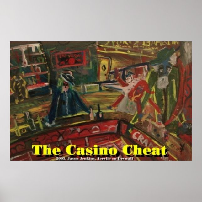 Póster El tramposo del casino (Frente)