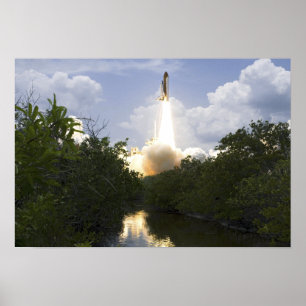 Póster El transbordador espacial Atlantis se retira 3