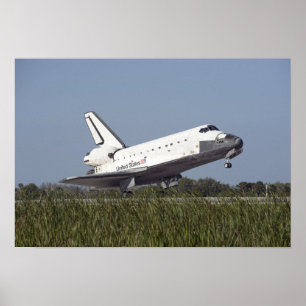 Póster El transbordador espacial la Atlántida aterriza en