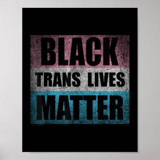 Póster El transgénero negro vive el activismo de concienc