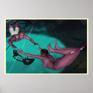 Póster El trapecio del vuelo