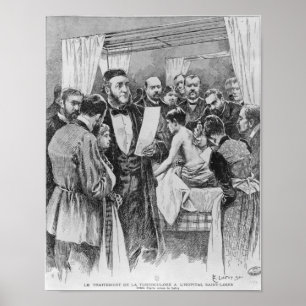 Póster El tratamiento de la tuberculosis