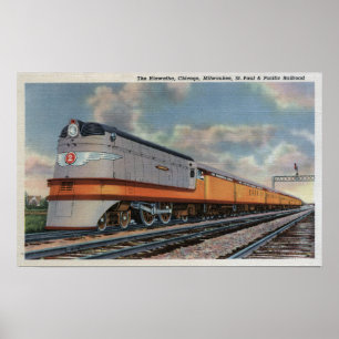 Póster El tren de ferrocarril de Hiawatha #2