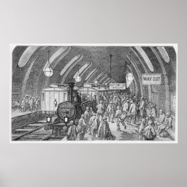 Póster El tren de los trabajadores (Frente)