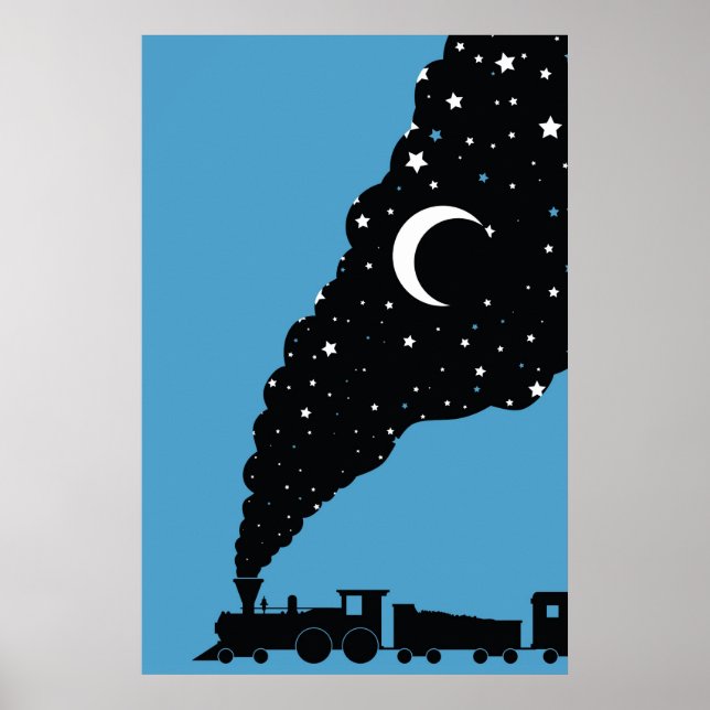 Póster el tren nocturno (Frente)