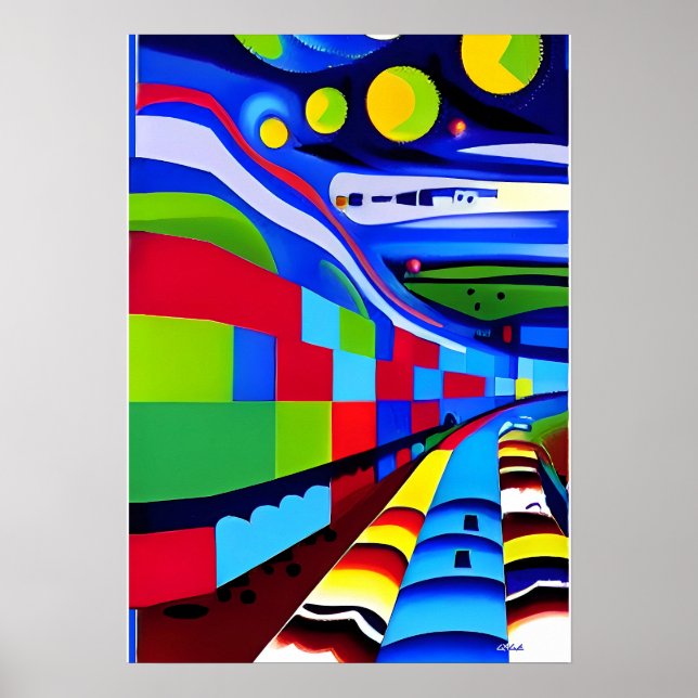 Póster El tren nocturno (Frente)