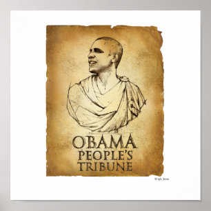 Póster El Tribune Popular de Obama